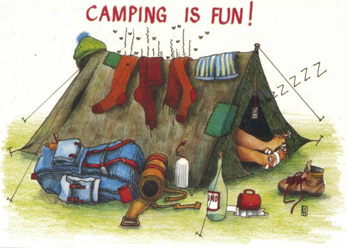 bad campsite